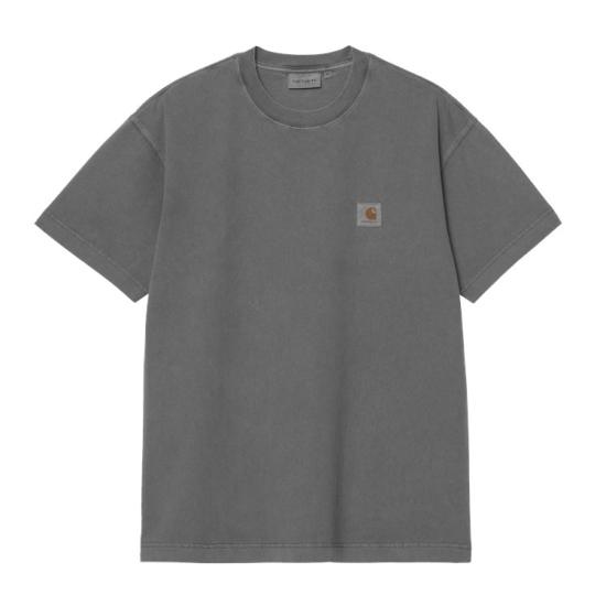 26FW 칼하트 WIP 숏슬리브 비스타 티셔츠 I030780 89GD BLACK