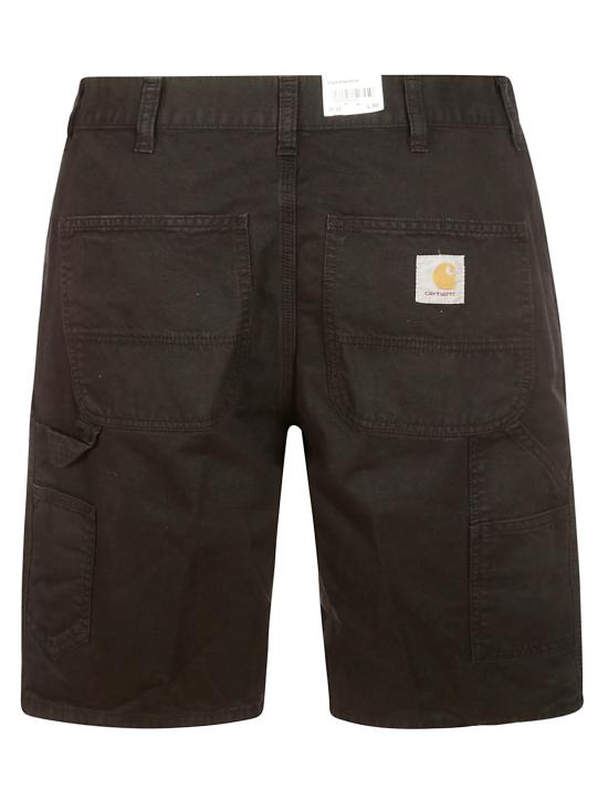 26FW 칼하트 WIP 싱글 니 쇼츠 I031504 89GD BLACK - CARHARTT WIP