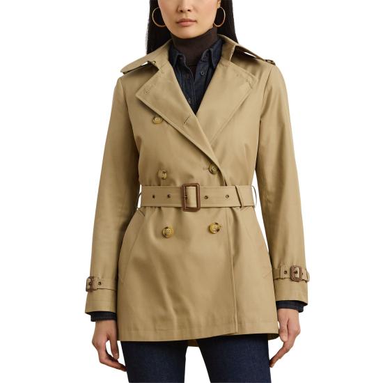 26FW 랄프 로렌 트렌치 코트 297967126002 BIRCH TAN - RALPH LAUREN