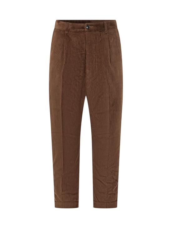 26FW 아미 스트레이트 팬츠 HTR121CO0089 2221 MARRON CHOCOLATE