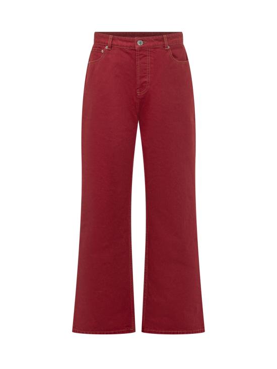 26FW 아미 데님 팬츠 HTR450DE0132 A186 ROUGE RUBIS