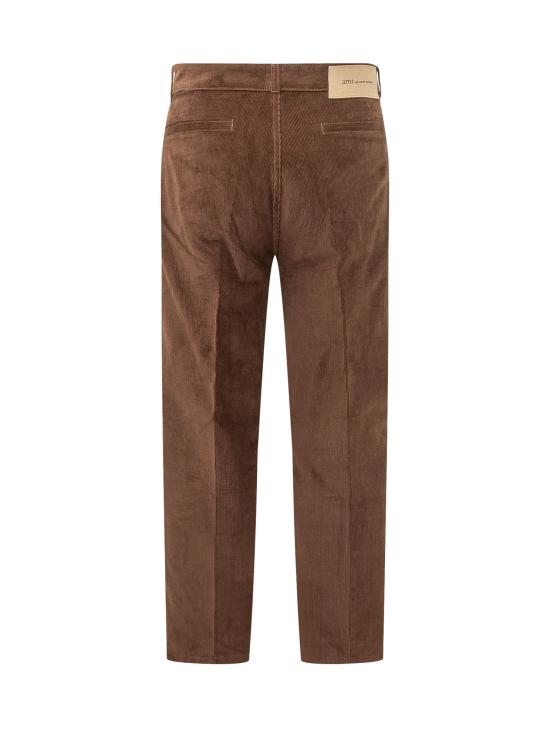 26FW 아미 스트레이트 팬츠 HTR925CO0089 2221 MARRON CHOCOLATE - AMI