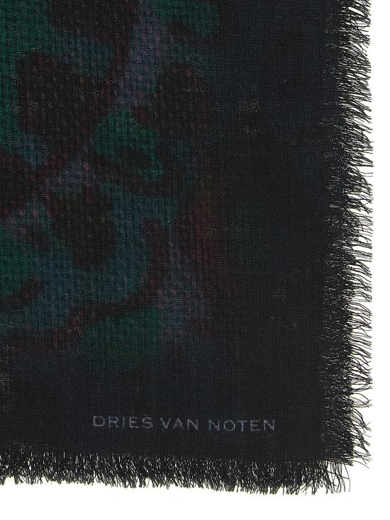 26FW 드리스 반 노튼 머플러/스카프 2620213064124508 Green - DRIES VAN NOTEN