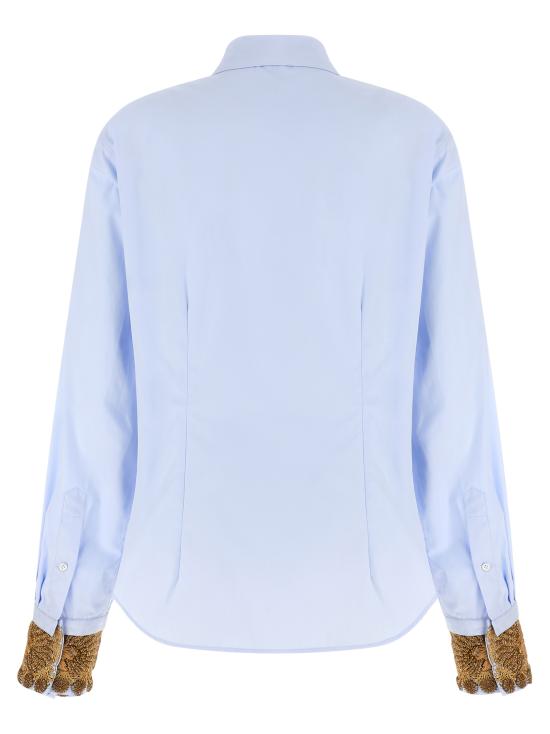 26FW 드리스 반 노튼 셔츠 2620107414445514 Light Blue - DRIES VAN NOTEN