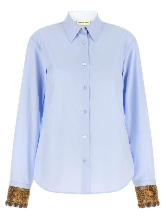 26FW 드리스 반 노튼 셔츠 2620107414445514 Light Blue