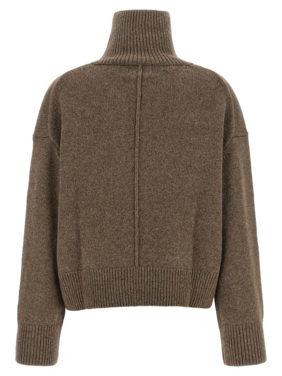 26FW 루루 드 세종 가디건 JONAHNUTMEGMELANGE Brown - LOULOU DE SAISON