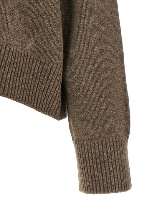 26FW 루루 드 세종 가디건 JONAHNUTMEGMELANGE Brown - LOULOU DE SAISON