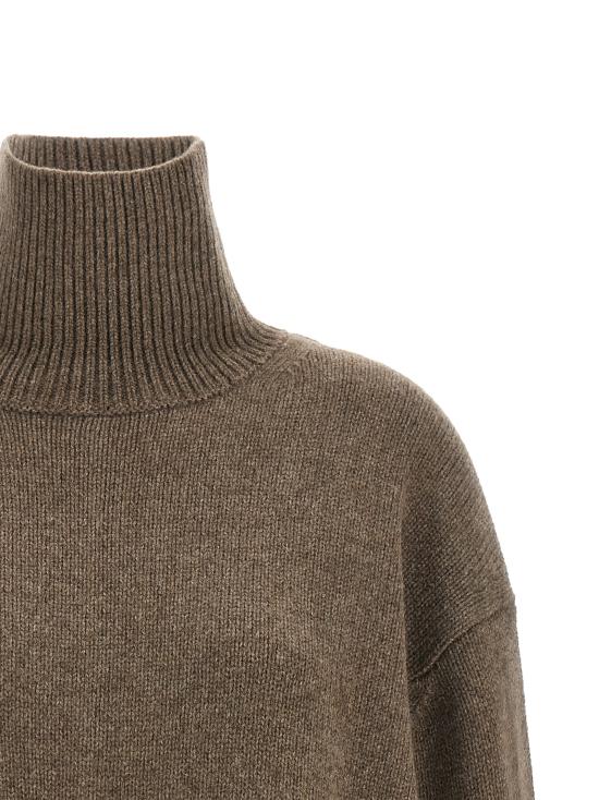 26FW 루루 드 세종 가디건 JONAHNUTMEGMELANGE Brown - LOULOU DE SAISON
