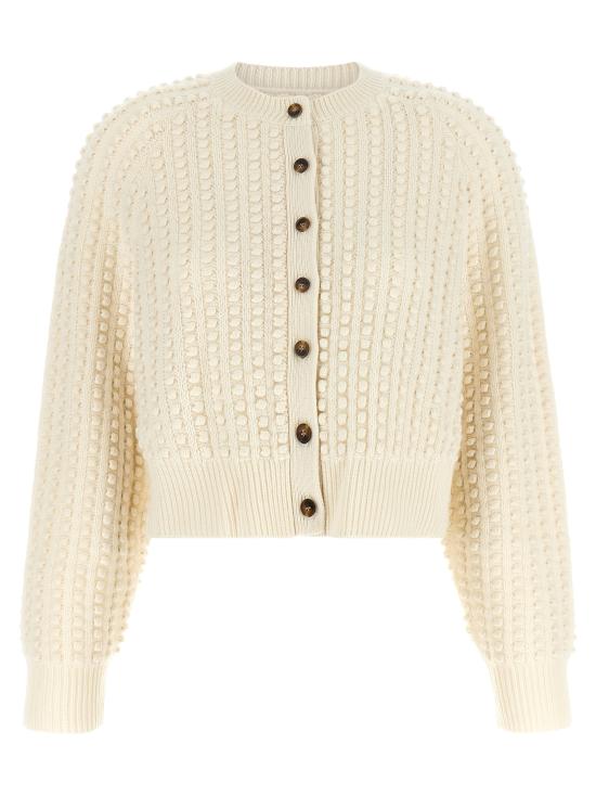 26FW 루루 드 세종 가디건 EDIEIVORY White