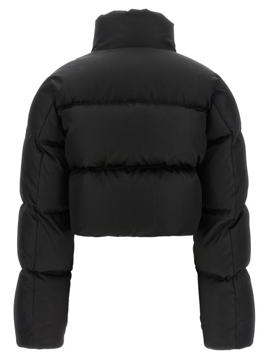 26FW 프라다 크롭 리나일론 다운 재킷 29D056SOOO1WQ8F0002 Black - PRADA