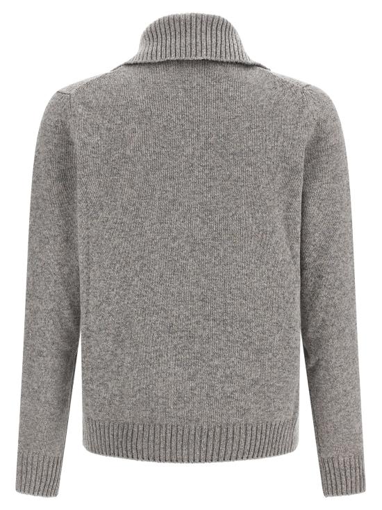 26FW 자노네 가디건 810356ZN233Z2436 Gray - ZANONE