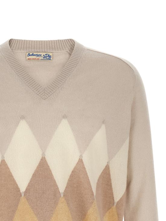 26FW 발렌타인 가디건 B1P91512KA898035 Beige - BALLANTYNE