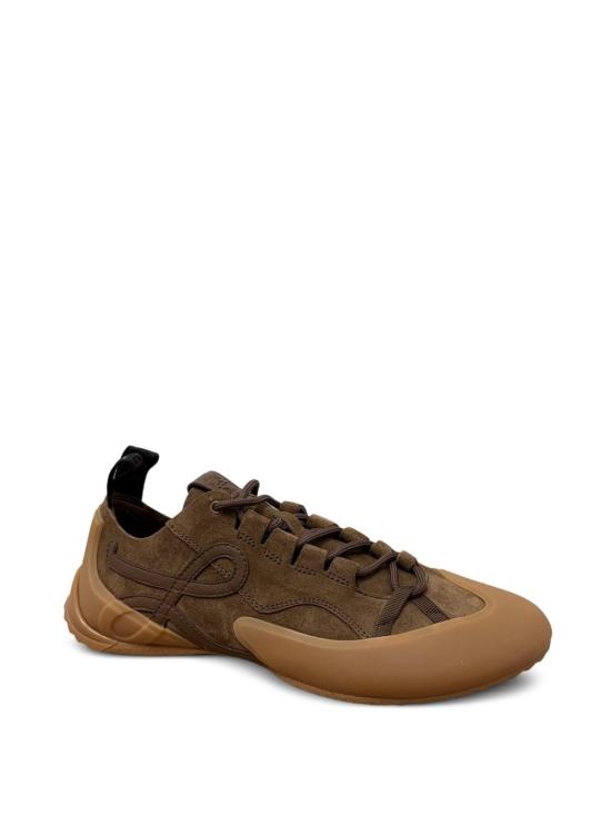 26FW 로에베 그립 스웨이드 카프스킨 스니커즈 LGRP282 X046658 BROWN