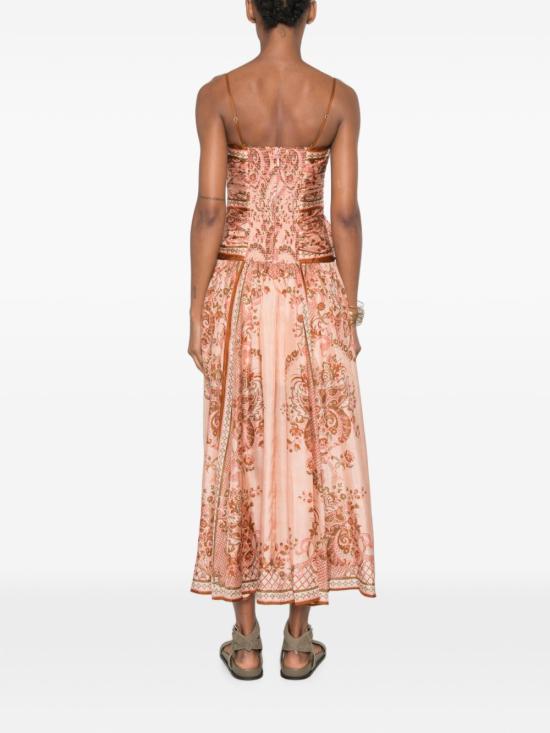 26FW 짐머만 롱 원피스 8062DS S261PPSFL PINK - ZIMMERMANN