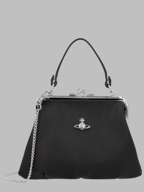 26FW 비비안웨스트우드 그래니 프레임 퍼스 4B010007W S0021N401 BLACK