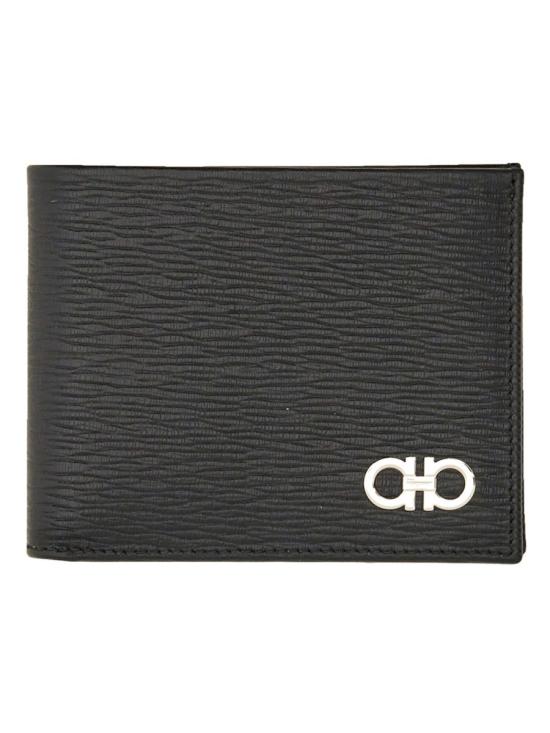 26FW 살바토레 페라가모 간치니 반지갑 685979 66A064008 BLACK - SALVATORE FERRAGAMO