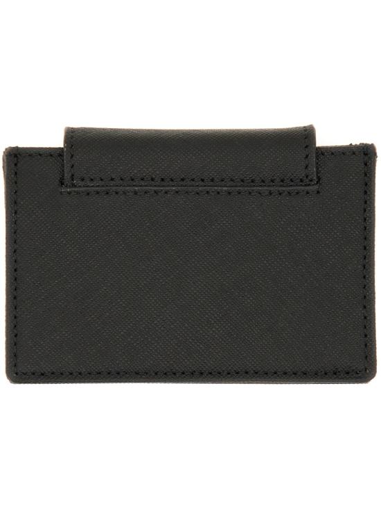 26FW 비비안웨스트우드 사피아노 플랩 카드 홀더 5402000BW L001NN401 BLACK - VIVIENNE WESTWOOD