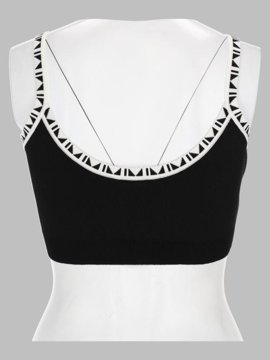 26FW 베르사체 탑 1025356 1A183571B000 BLACK - VERSACE