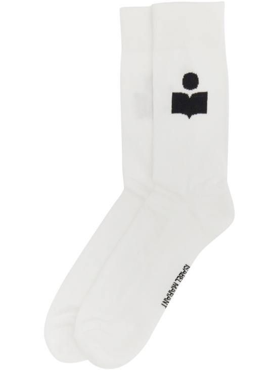 26FW 이자벨마랑 실로키 양말 CT001JHA A1C03J20WH WHITE - ISABEL MARANT