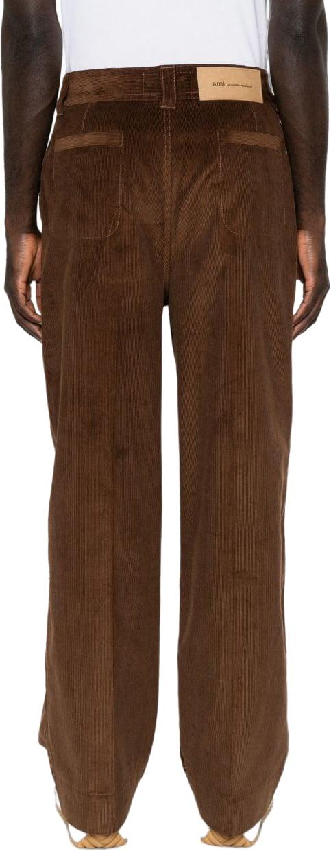 26FW 아미 스트레이트 팬츠 HTR923 CO00892221 BROWN - AMI