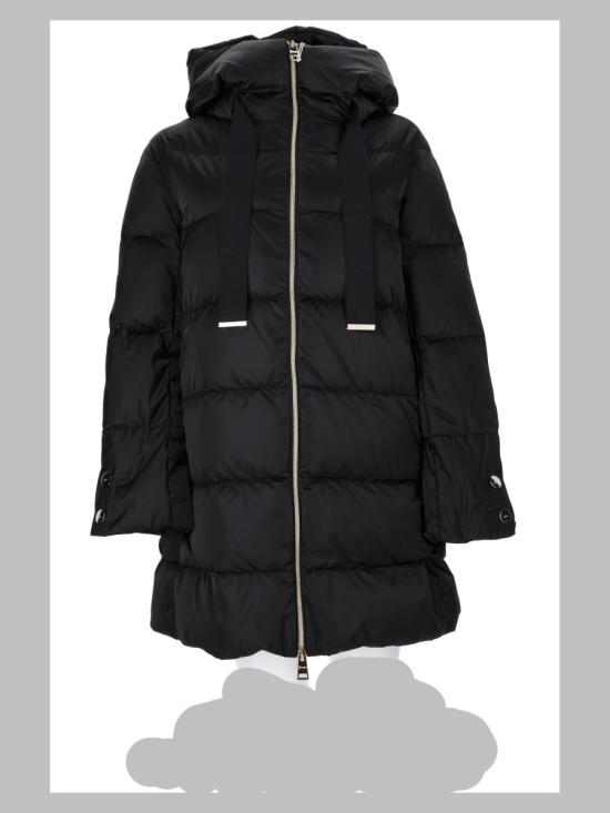 26FW 에르노 새틴 A-셰이프 재킷 PI1304D 12170Z9300 BLACK