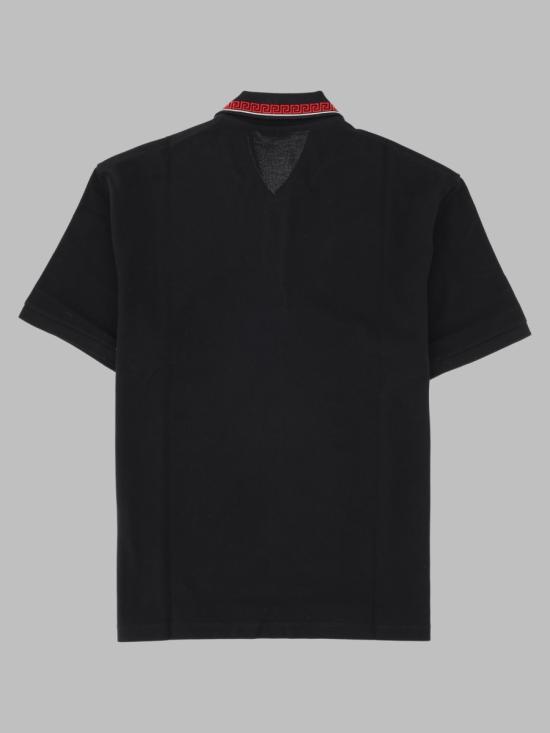 26FW 베르사체 폴로 티셔츠 1026007 1A186881B000 BLACK - VERSACE