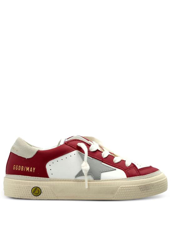 26FW [키즈] 골든구스 스니커즈 GYF00495 F008669 11892 OPTIC WHITE GREY RED - GOLDEN GOOSE
