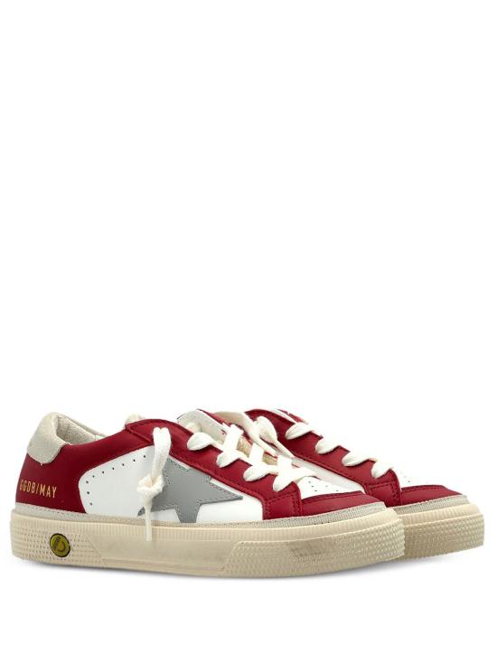 26FW [키즈] 골든구스 스니커즈 GYF00495 F008669 11892 OPTIC WHITE GREY RED