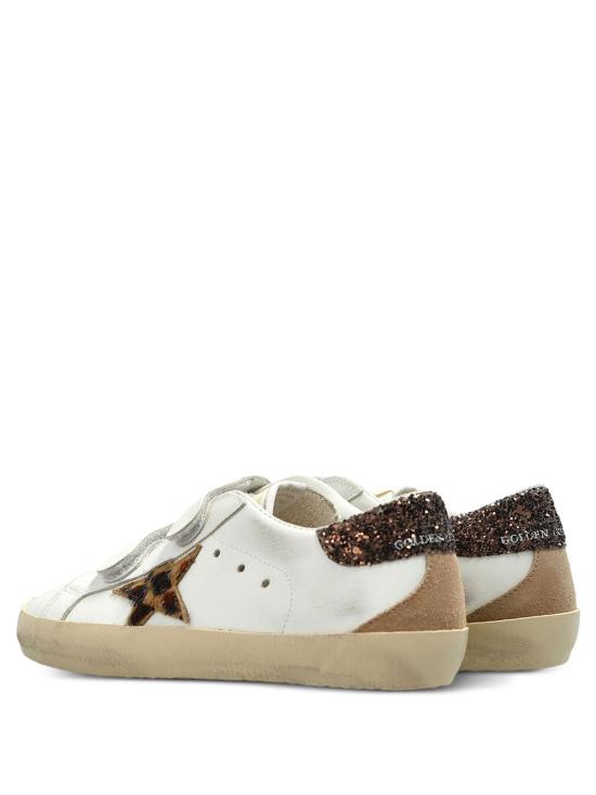 26FW [키즈] 골든구스 스니커즈 GTF00177 F008668 12515 WHITE LEOPARD BEIGE - GOLDEN GOOSE