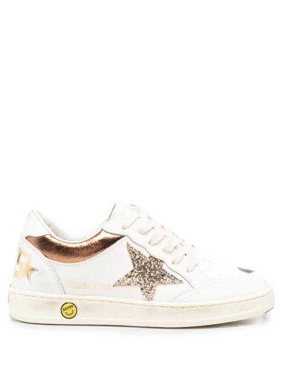 26FW [키즈] 골든구스 스니커즈 GYF01122 F008683 10272 WHITE GOLD