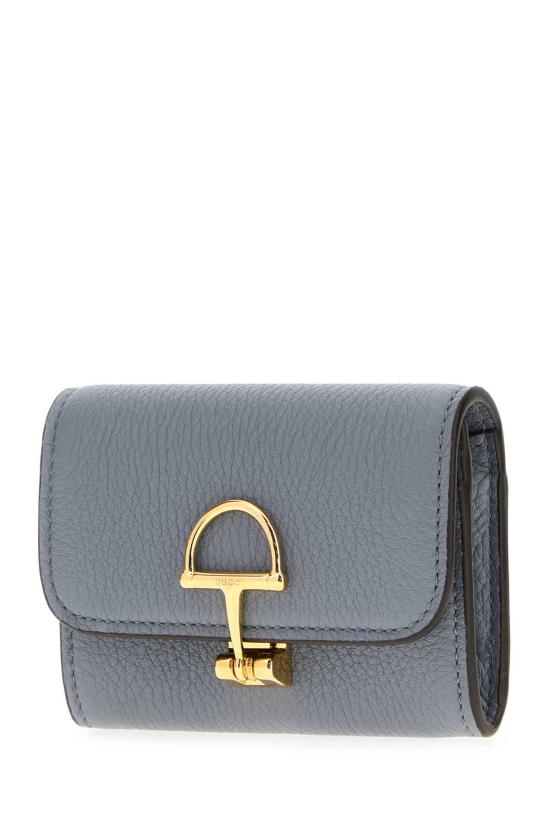 25FW 구찌 소프트빗 카드 케이스 828148AAEAO 1602 Light Blue - GUCCI