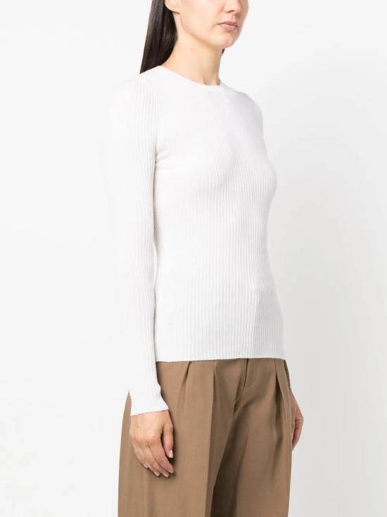 26FW 가브리엘라허스트 긴팔 티셔츠 X009246 A003IVORY Beige - GABRIELA HEARST