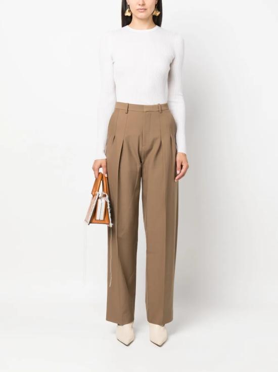 26FW 가브리엘라허스트 긴팔 티셔츠 X009246 A003IVORY Beige - GABRIELA HEARST