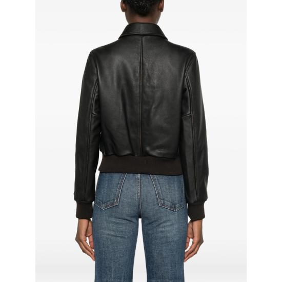 26FW 닐리로탄 가죽 자켓 12839 L246 REDLEY DISBK BLACK - NILI LOTAN