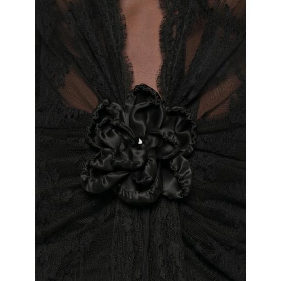 26FW 돌체앤가바나 원피스 F6TTZZ HLMQM N0000 BLACK - DOLCE & GABBANA