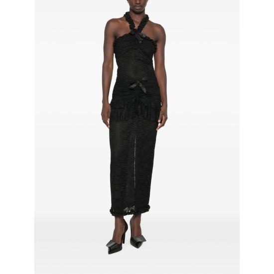 26FW 알레산드라리치 원피스 FABX4402 P4580 0900 BLACK - ALESSANDRA RICH
