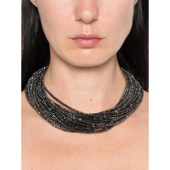 26FW 빠니깔레 목걸이/팬던트 D39NECKLACE6 0290 BLACK - PANICALE