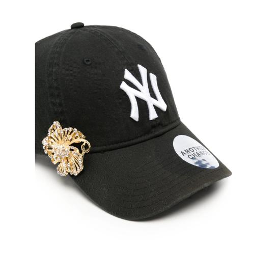 26FW 어나더 찬스 볼캡 CAP NY WH SINGLE BLACK - ANOTHER CHANCE