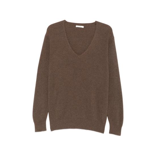 26FW 더로우 페프 스웨터 R000612 Y1041 FUD BROWN