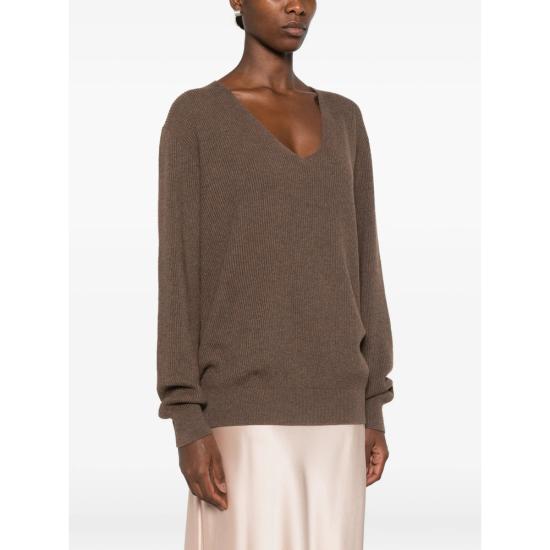 26FW 더로우 페프 스웨터 R000612 Y1041 FUD BROWN - THE ROW