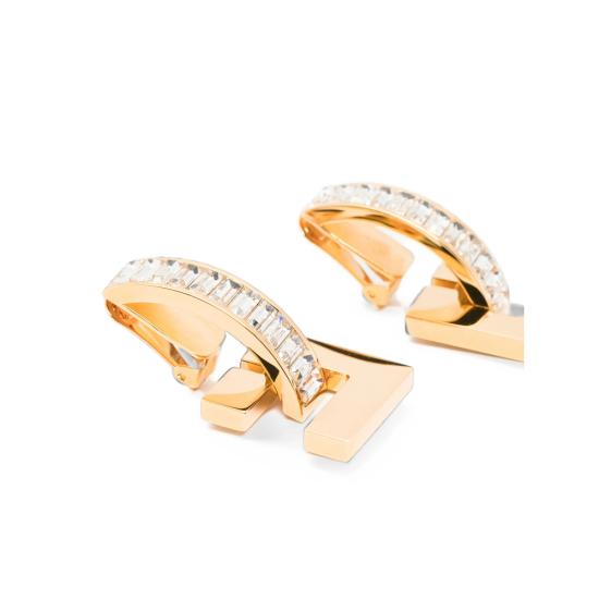 26FW 엘리자베타프랜치 이어링 OR55K67E2 U95 GOLD WHITE - ELISABETTA FRANCHI