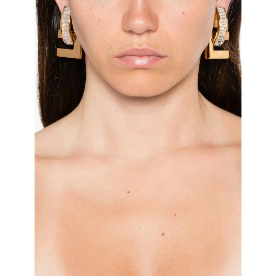 26FW 엘리자베타프랜치 이어링 OR55K67E2 U95 GOLD WHITE - ELISABETTA FRANCHI