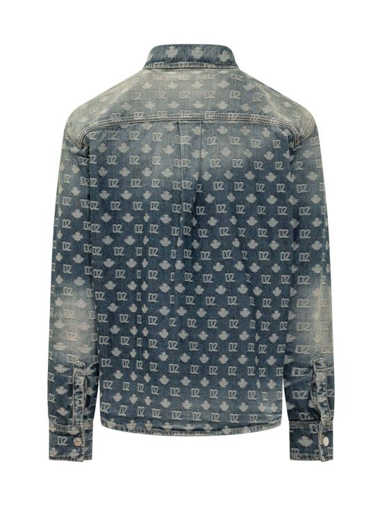 26FW 디스퀘어드2 데님 자켓 S74DM1043D30023 470 NAVY BLUE - DSQUARED2