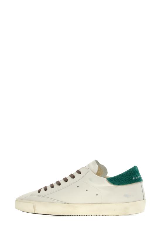 26FW 필립모델 스니커즈 PRLU VD07 BLANC VERT - PHILIPPE MODEL
