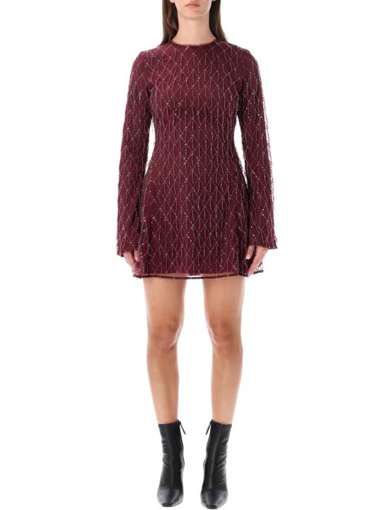 26FW 로테이트 숏 스커트 1165572694 WINE BORDEAUX