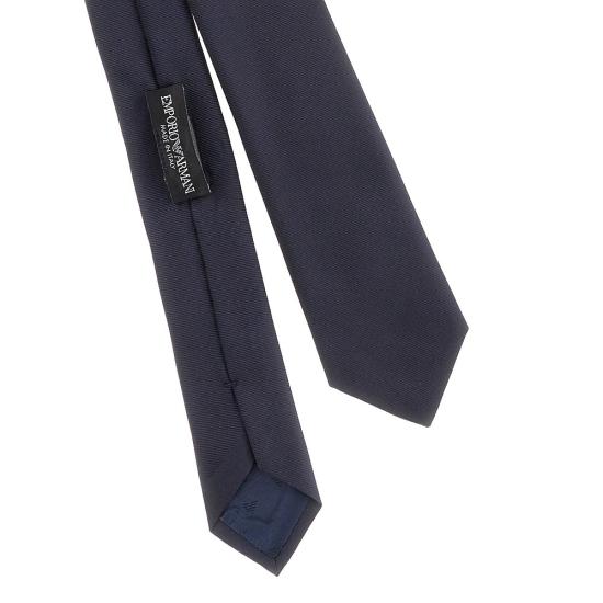 26FW 엠포리오 아르마니 넥타이 3400492R600 Blue - EMPORIO ARMANI
