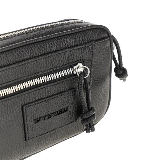 26FW 엠포리오 아르마니 클러치/파우치 EM000955AF13396 Black - EMPORIO ARMANI