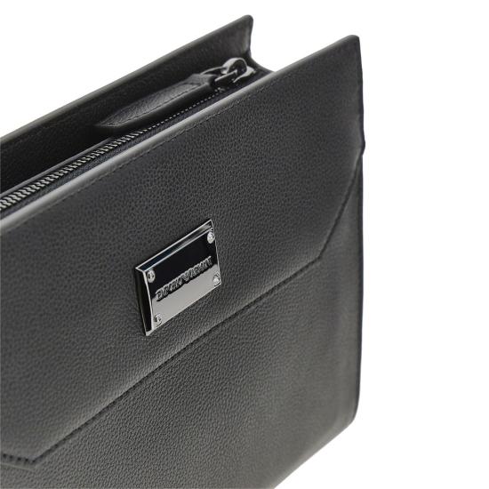 26FW 엠포리오 아르마니 클러치/파우치 EM005791AF13788 Black - EMPORIO ARMANI