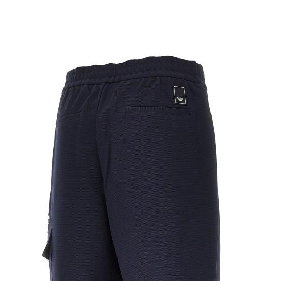 26FW 엠포리오 아르마니 숏팬츠 EM006673AF27655 Blue - EMPORIO ARMANI