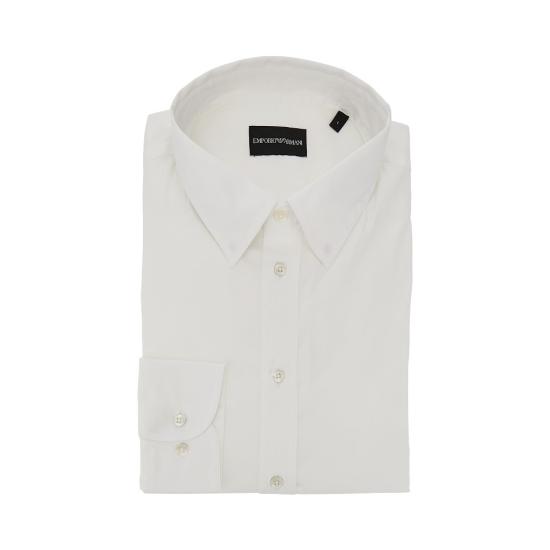 26FW 엠포리오 아르마니 셔츠 EM007200TE10400 White